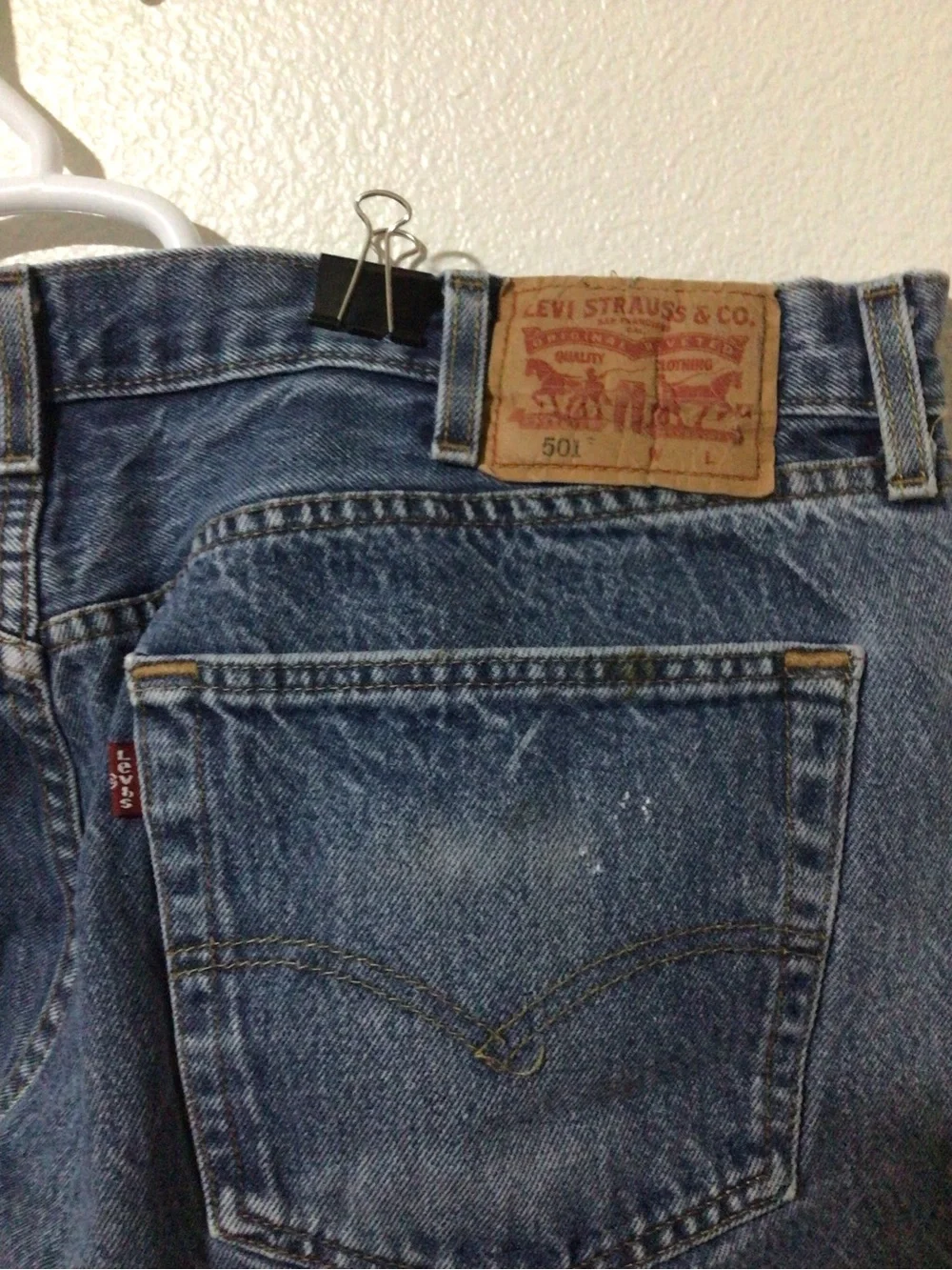 Levi's Relaxed Fit Faded Blue Men's Jeans